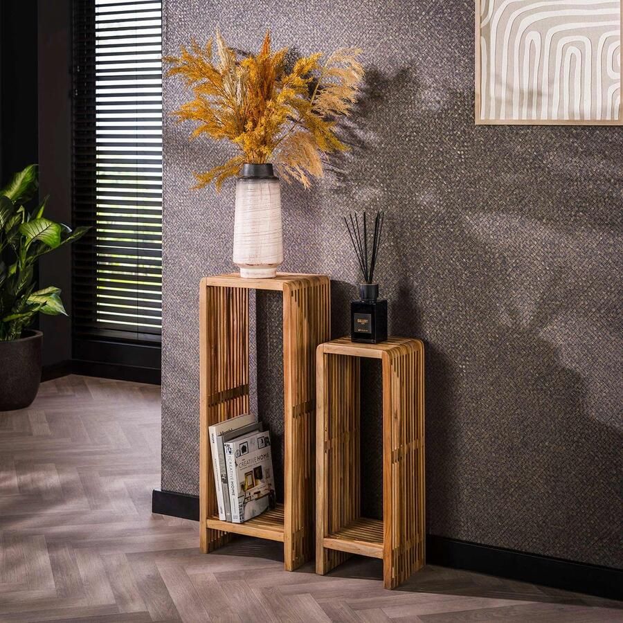 Dimehouse Bijzettafel Set van 2 Raoul Teakhout