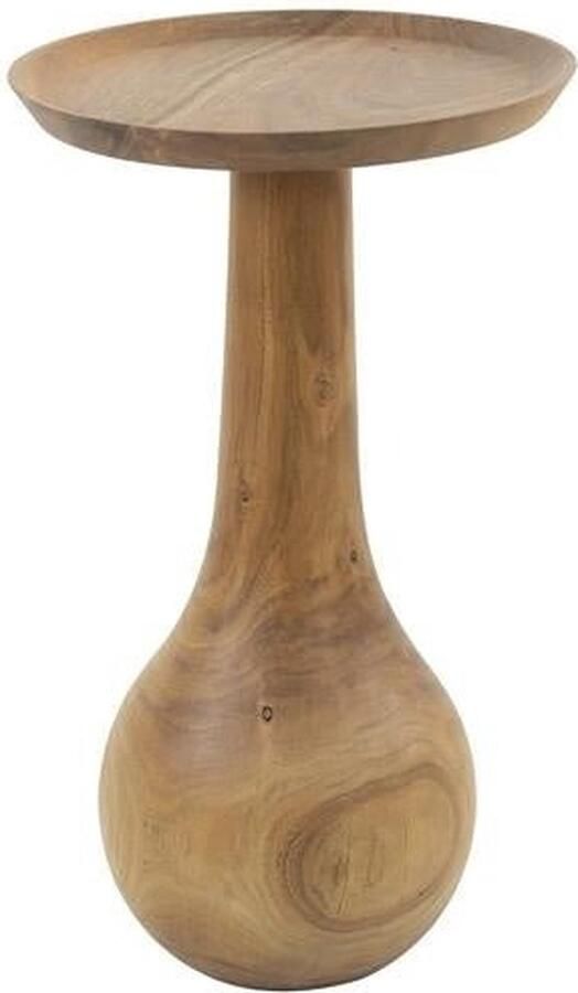 Dimehouse DH Interior Ronde Bijzettafel Kegel Doja Acaciahout Ø35 cm 35 x 35 x 59 cm Hout Modern Rond - Foto 2