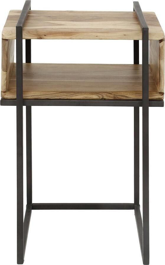 Dimehouse Industrieel Nachtkastje Jojo Acaciahout 1 Vak