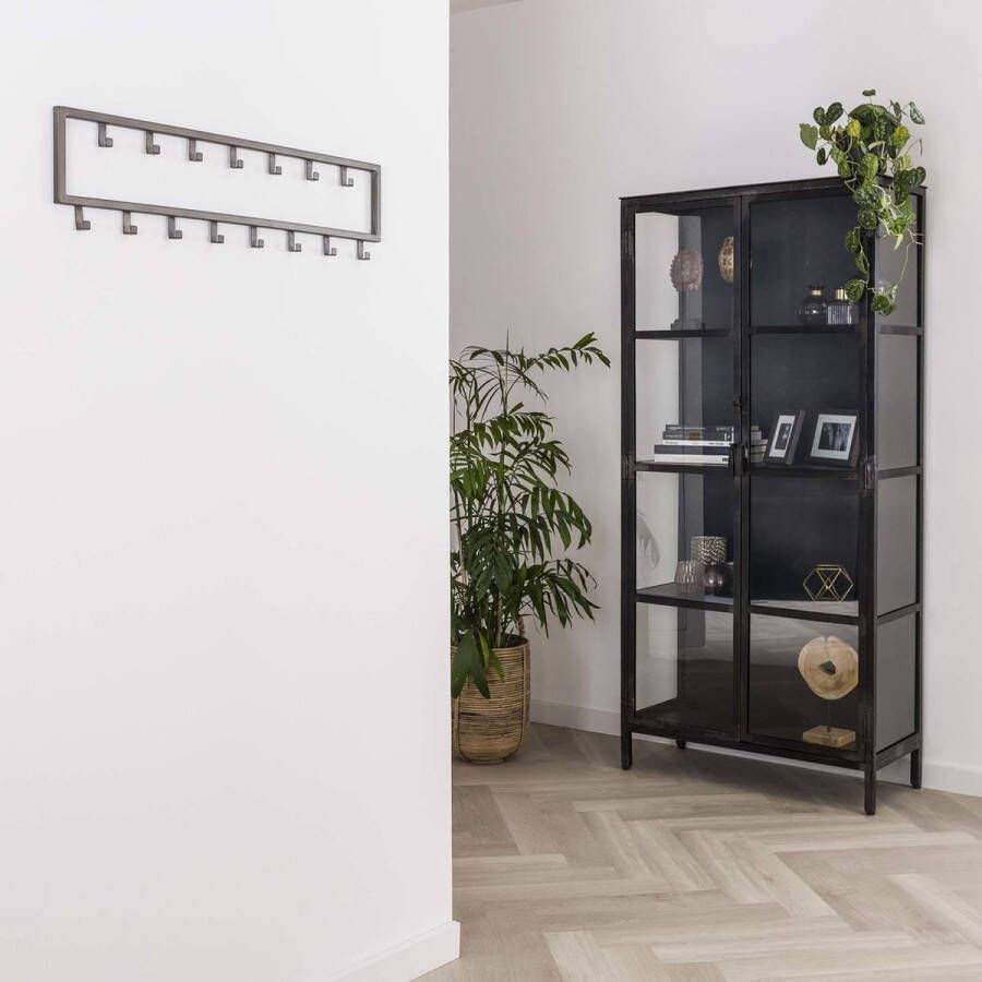 Dimehouse Industriële kapstok Milano Metaal 15 haken