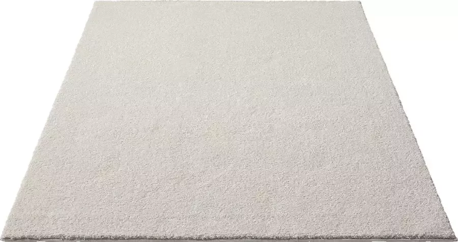 Dinarsu Effen Laagpolig vloerkleed Forest Crème-140 x 200 cm - Foto 2