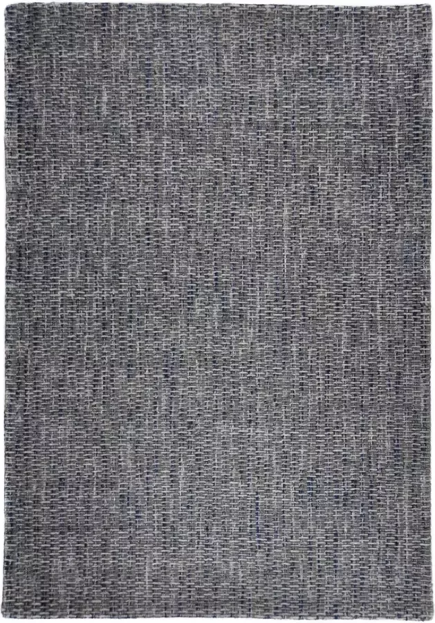 Disena Blauw vloerkleed 160x230 cm A-symmetrisch patroon Industrieel