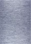 Disena Blauw vloerkleed 160x230 cm Effen Landelijk - Thumbnail 1