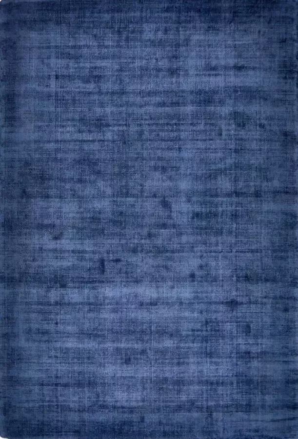 Disena Blauw vloerkleed 160x230 cm Effen Modern