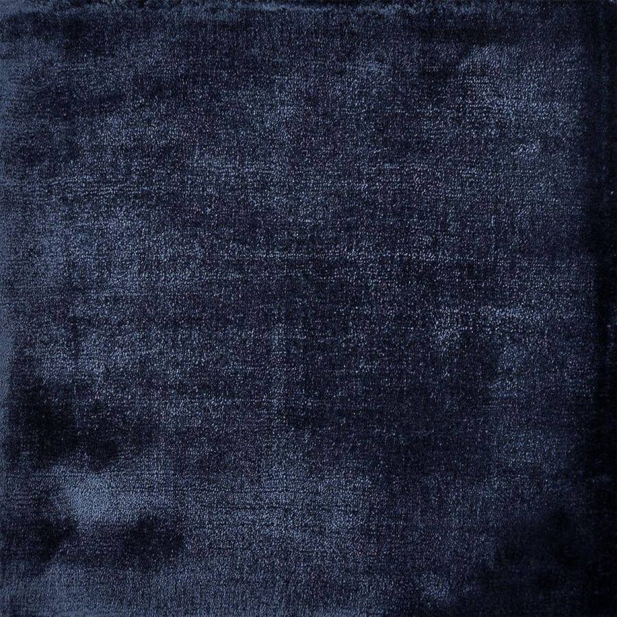 Disena Blauw vloerkleed 190x290 cm Effen Modern