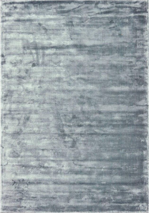 Disena Blauw vloerkleed 190x290 cm Effen Modern