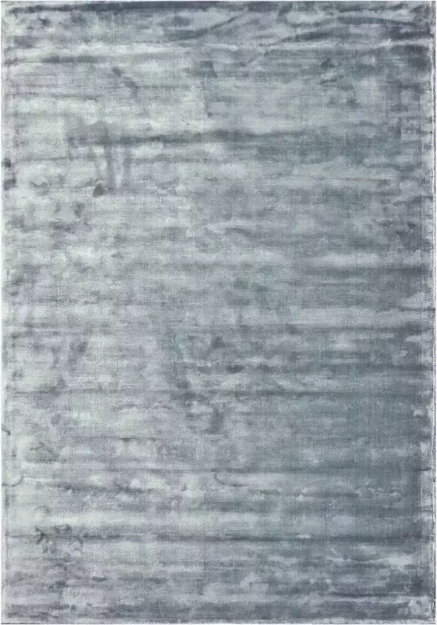 Disena Blauw vloerkleed 190x290 cm Effen Modern