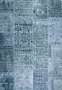 Disena Blauw vloerkleed 190x290 cm Symmetrisch patroon Modern - Thumbnail 1