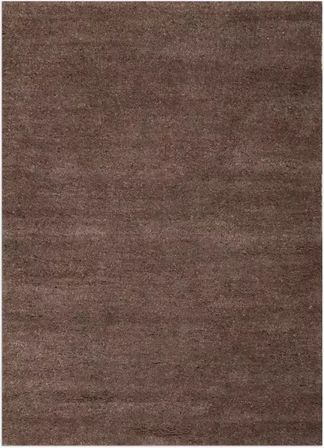 Disena Bruin vloerkleed 200x250 cm A-symmetrisch patroon Landelijk