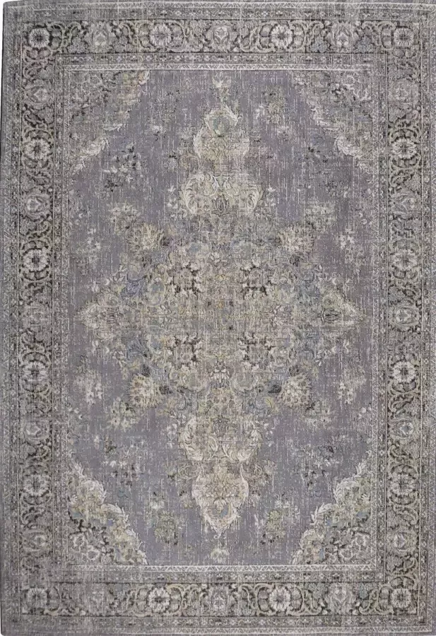 Disena Grijs vloerkleed 160x230 cm A-symmetrisch patroon Klassiek