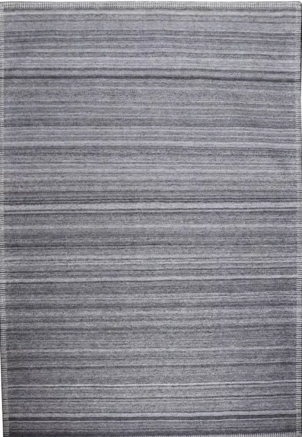 Disena Grijs vloerkleed 160x230 cm A-symmetrisch patroon Modern