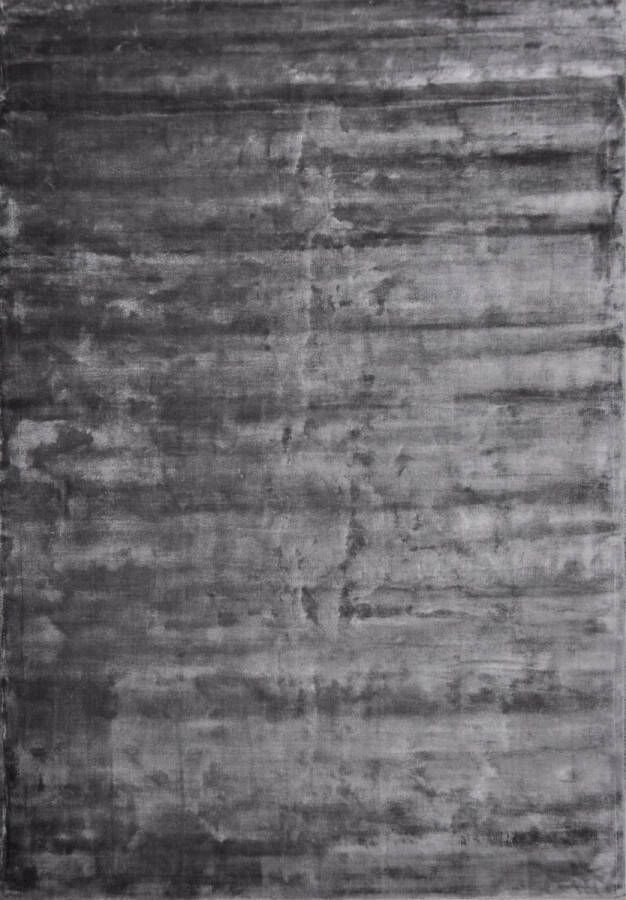 Disena Grijs vloerkleed 160x230 cm Effen Landelijk