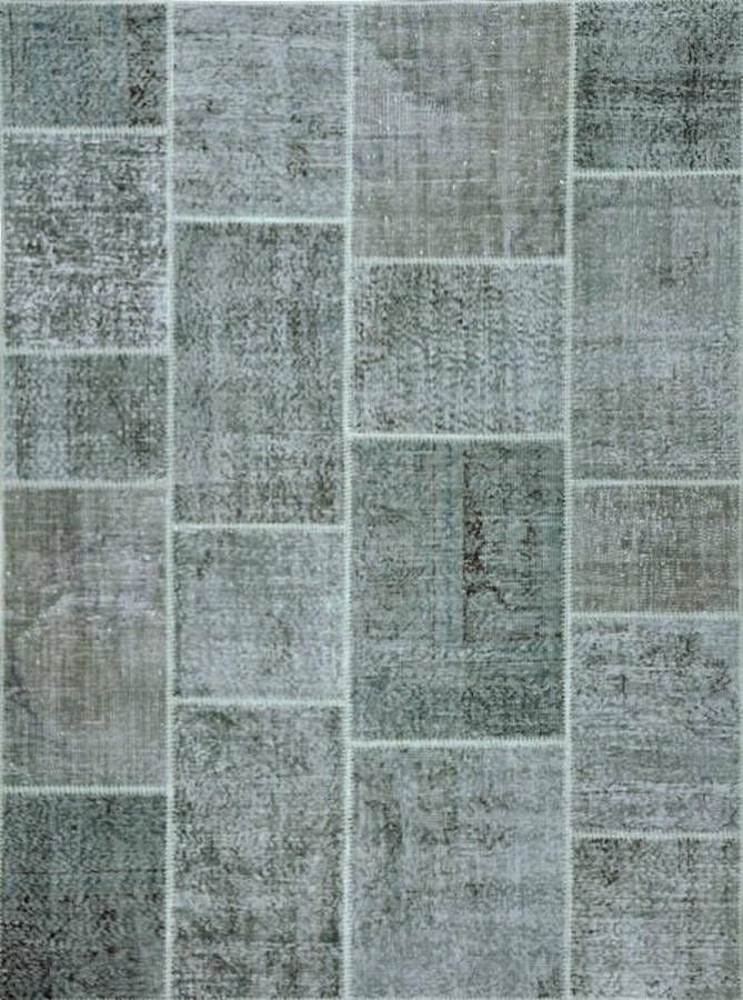 Disena Groen vloerkleed 200x300 cm Symmetrisch patroon Modern