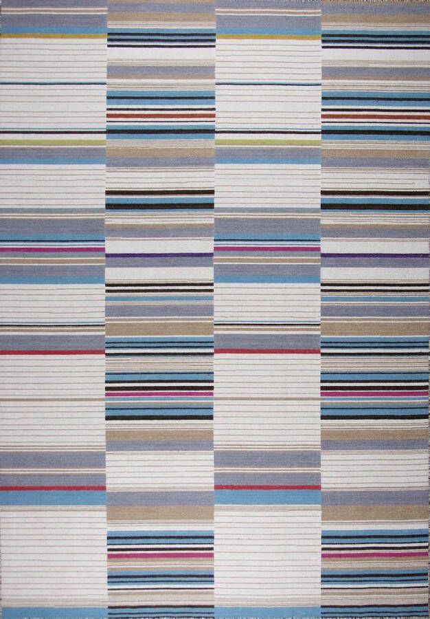 Disena Multicolor vloerkleed 160x230 cm Gestreept Modern