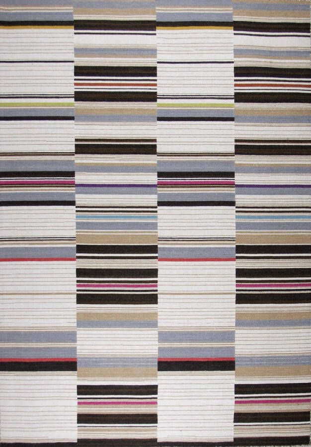 Disena Multicolor vloerkleed 160x230 cm Gestreept Modern
