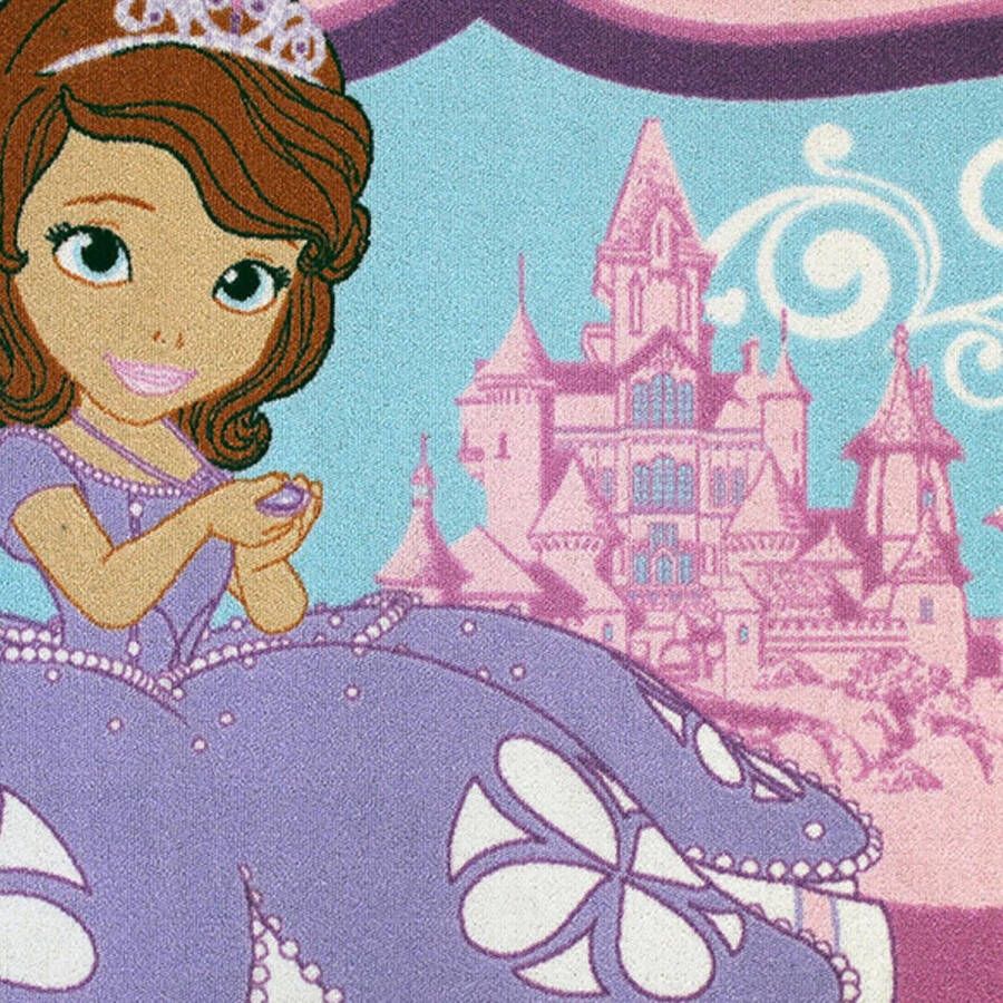 Disney Associated Weavers Vloerkleed Sofia Castle 95x133cm