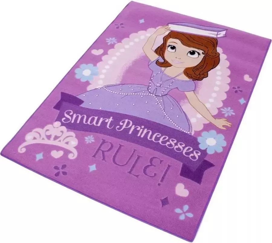 Disney Associated Weavers Vloerkleed Sofia Smart princess 95x133cm