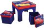 Disney Cars Tafel en Krukjes 50 x 50 x 49 cm + 26 x 26 x 24 cm - Thumbnail 2