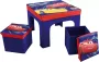 Disney Cars Tafel en Krukjes 50 x 50 x 49 cm + 26 x 26 x 24 cm - Thumbnail 1