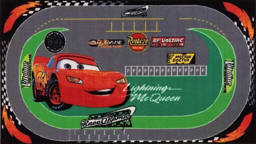 Disney Cars Vloerkleed Racing 140x80 cm