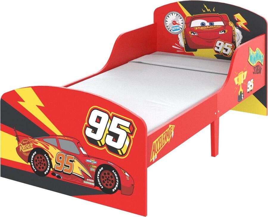 Disney Cars Lightning Mcqueen Eenpersoonsbed