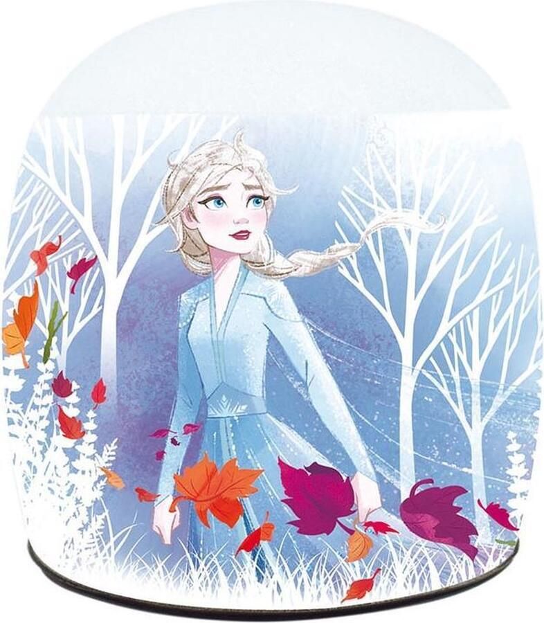 Disney Frozen opblaasbare lamp meisjes 15 x 13 cm wit multicolor