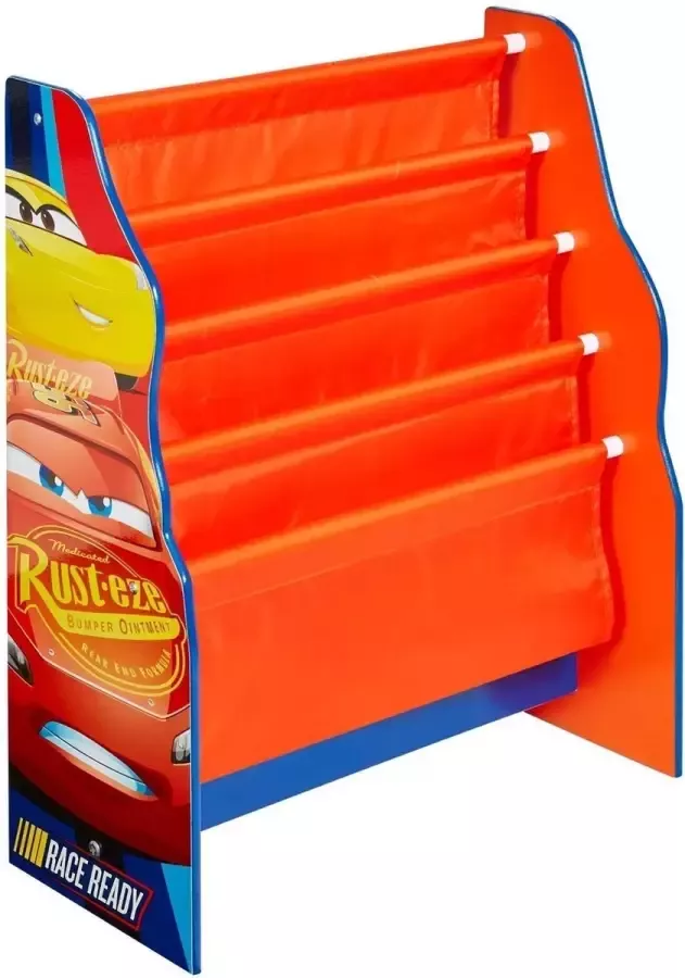 Disney Kinderboekenkast Cars oranje 51x23x60 cm WORL320022