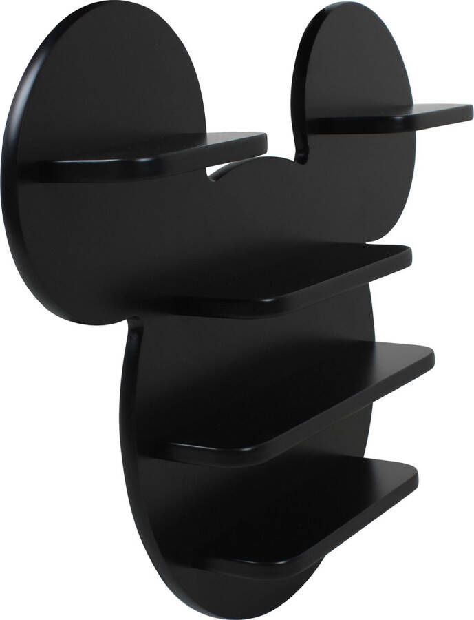 Disney Mickey Mouse Zwarte Wandplank Jeugdmeubilair Kinderwandopslag - Foto 2