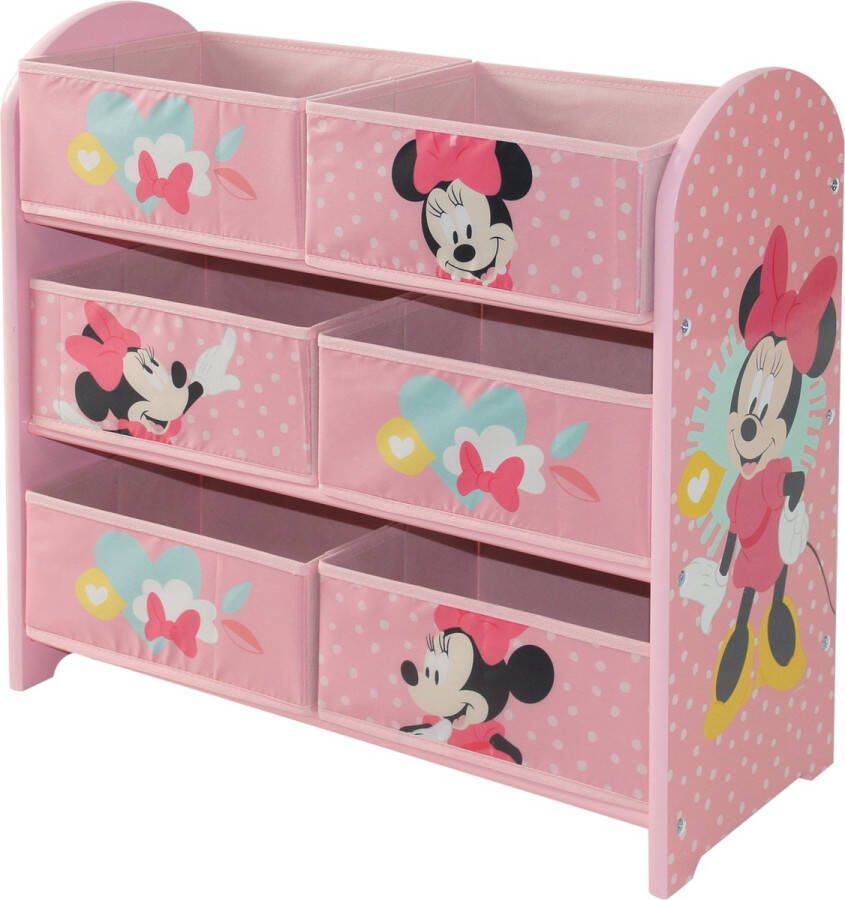 Disney Minnie Mouse Houten opbergkast Kinderen Speelkamer Slaapkamer