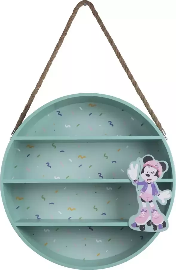 Disney ronde wandplank Minnie Mouse 40 cm
