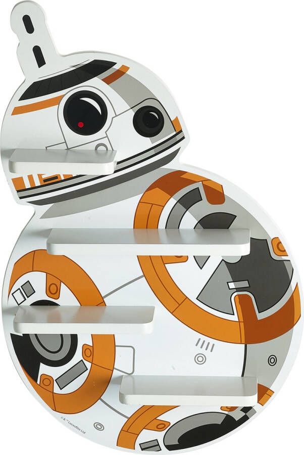 Disney Star Wars Bb-8 Kleine houten wandopslag wandrek
