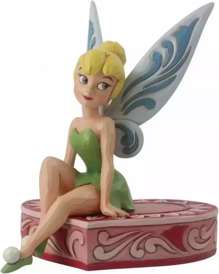 Disney Traditions (Jim Shore) Disney Traditions Love Seat (Tinker Bell On Heart Figurine)