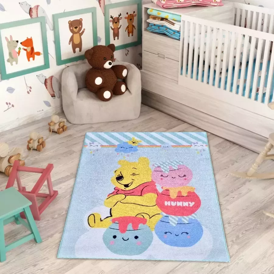 Disney Winnie the Pooh Bear Hunny Speelkleed Officieel gelicentieerd 95x125 cm Vloerkleed Speeltapijt