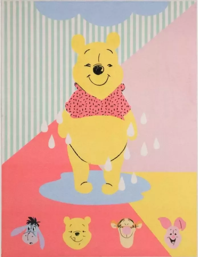 Disney Winnie the Pooh Speelkleed Officieel gelicentieerd 95x125 cm Vloerkleed Speeltapijt