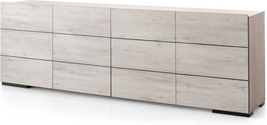 Divaco Dressoir Bruin 240x47x78 cm