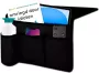 Divineness bedside pocket verlengde flap bed organizer zwart - Thumbnail 2