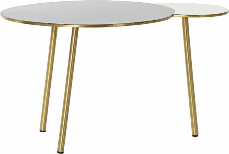 Maison de france Salontafel auxiliary table aluminium 67x50x37 golden goud