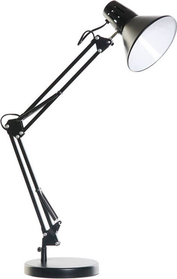 DKD Home Decor Bureaulamp 22 x 39 x 69 cm Zwart Metaal 220 V 50 W