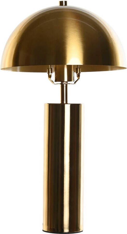 DKD Home Decor Bureaulamp 24 x 24 x 46 cm Gouden Metaal 220 V 50 W