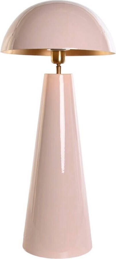 DKD Home Decor Bureaulamp 31 x 31 x 70 cm Roze Ijzer 220 V 50 W