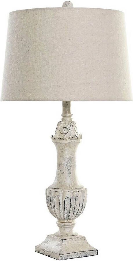 DKD Home Decor Bureaulamp Crème Hars 220 V 60 W 38 x 38 x 73 cm