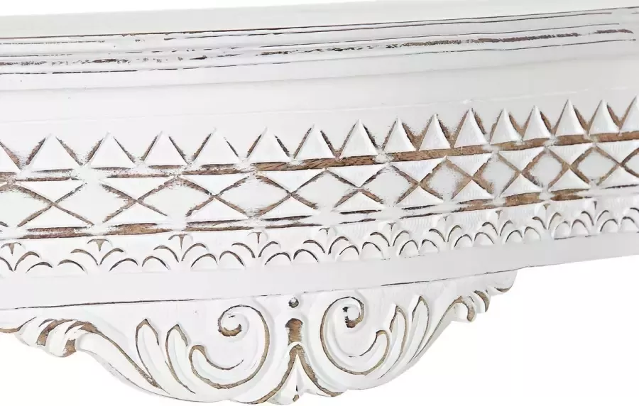 DKD Home Decor Console Hout Wit Mangohout (106 x 39 x 77 cm)