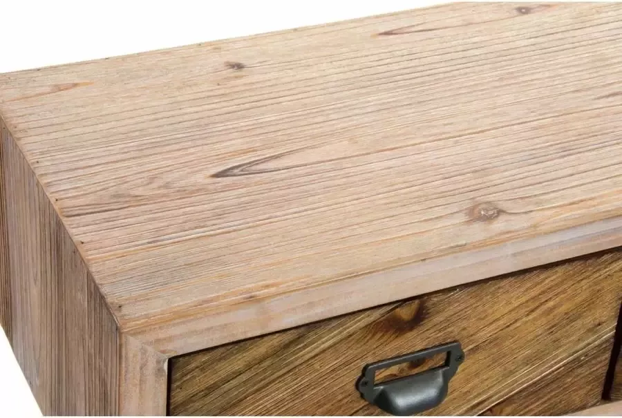 DKD Home Decor Console Metaal Hout (110 x 32 x 85 cm)