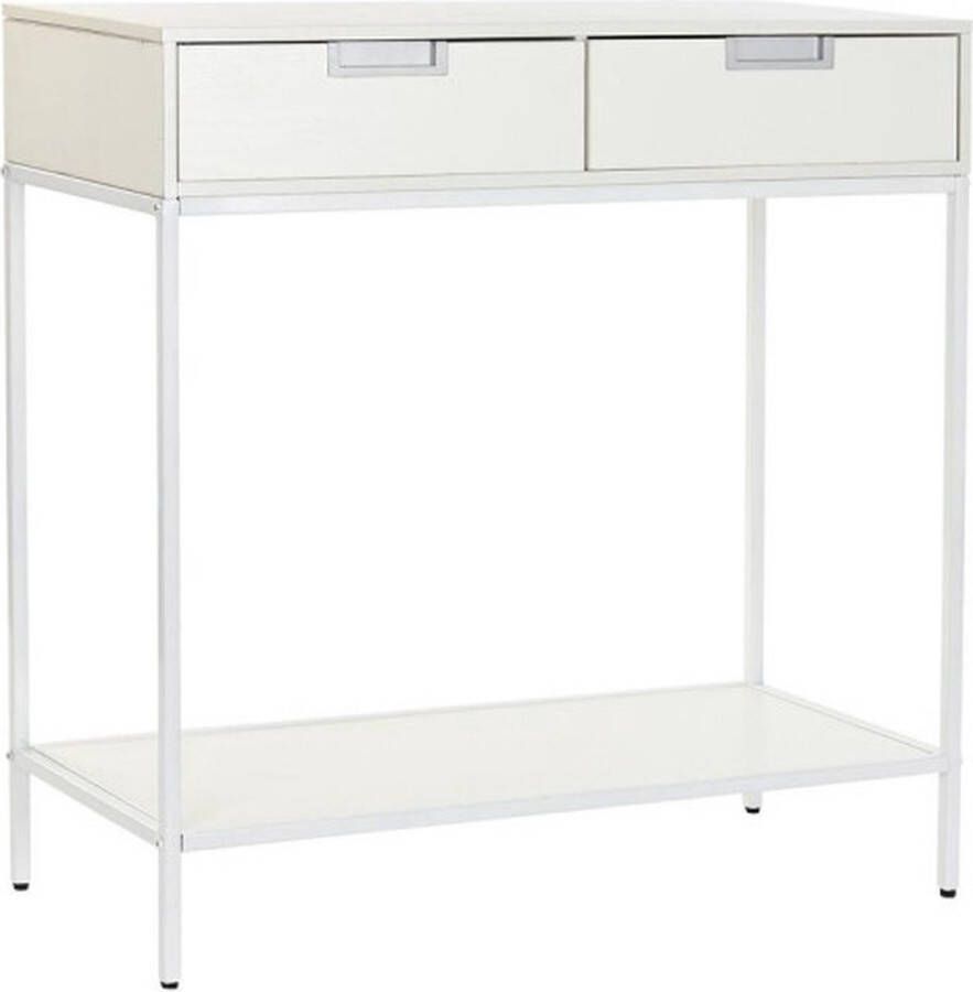 DKD Home Decor Console Metaal MDF Wit (80 x 35 x 81 cm) - Foto 2