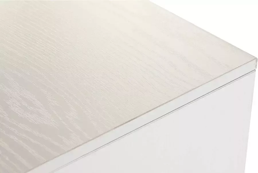 DKD Home Decor Console Metaal MDF Wit (80 x 35 x 81 cm)