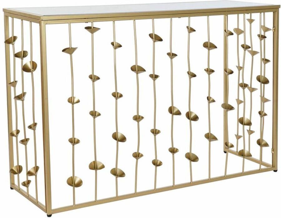 DKD Home Decor Console Metaal Spiegel (126 x 43 x 81 cm)