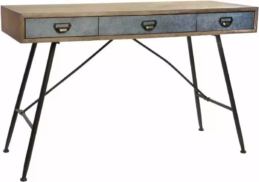 DKD Home Decor Console Spar Grijs Metaal (120 x 48.5 x 78 cm) - Foto 2