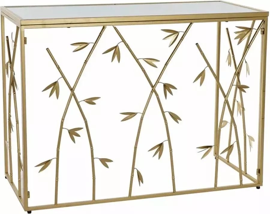 DKD Home Decor Console Spiegel Gouden Metaal (100 x 40 x 78 cm) - Foto 2