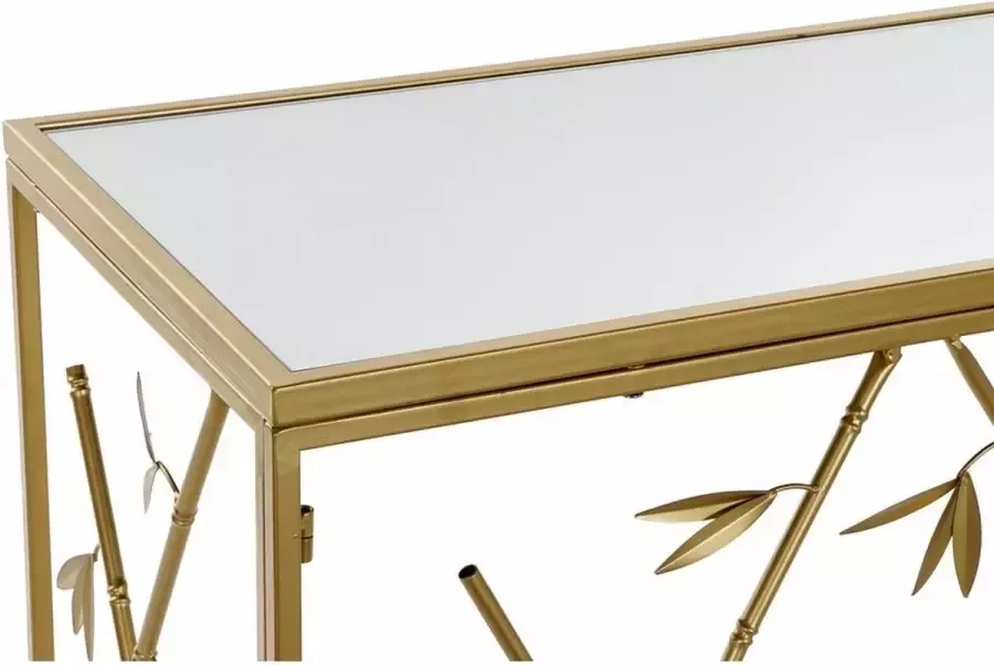 DKD Home Decor Console Spiegel Gouden Metaal (100 x 40 x 78 cm)