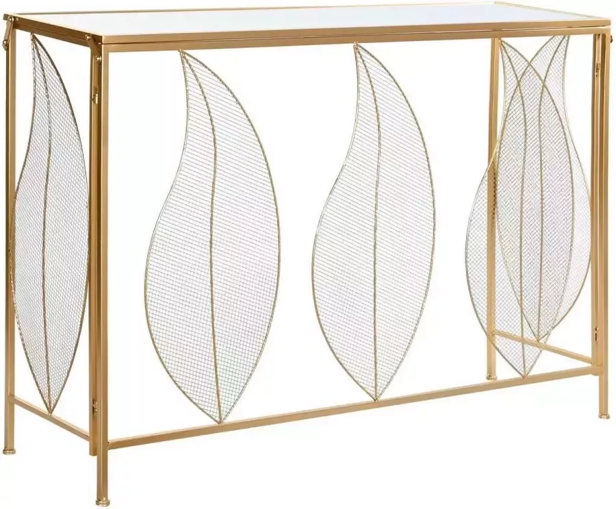 DKD Home Decor Console Spiegel Gouden Metaal (111 x 32 x 77 cm) - Foto 2